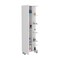 Tuhome Urano Corner Linen Cabinet, Five External Shelves, Single Door, Four Interior Shelves, White MLB3921 - alternate 5